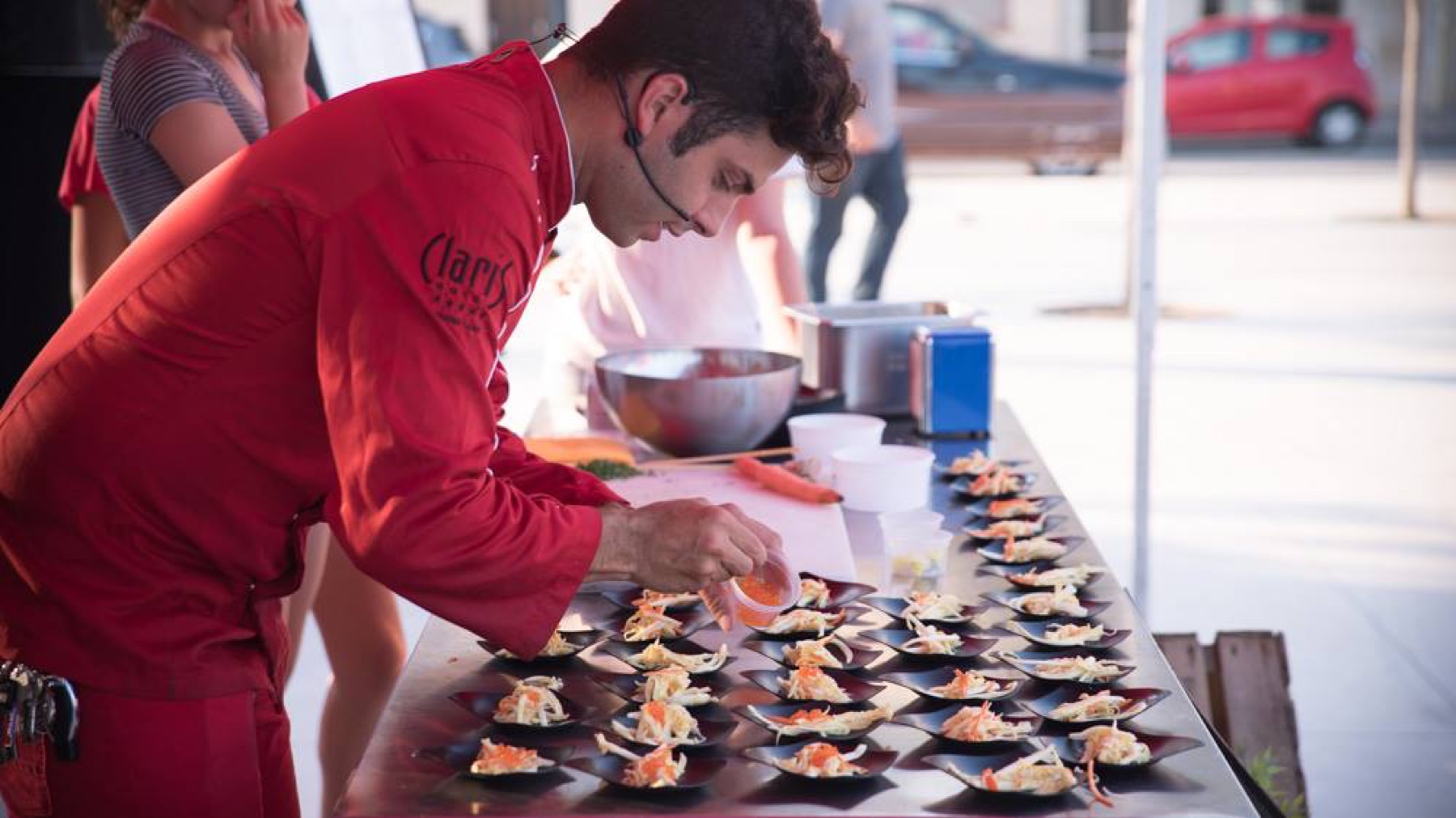 Preparació de càtering per a un esdeveniment